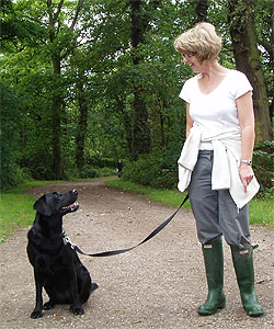 Cath, Pet Sitting with Esme.